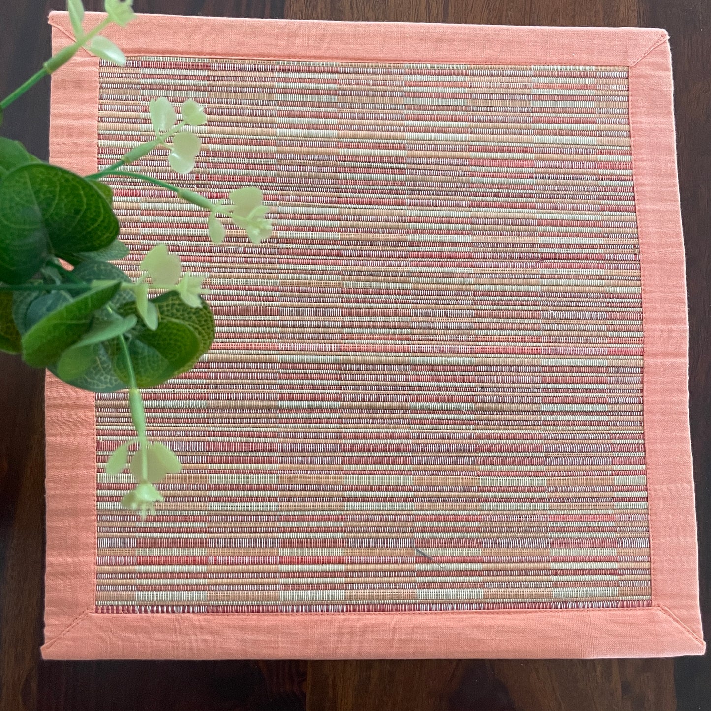 Square Bamboo Placemats Set of 2