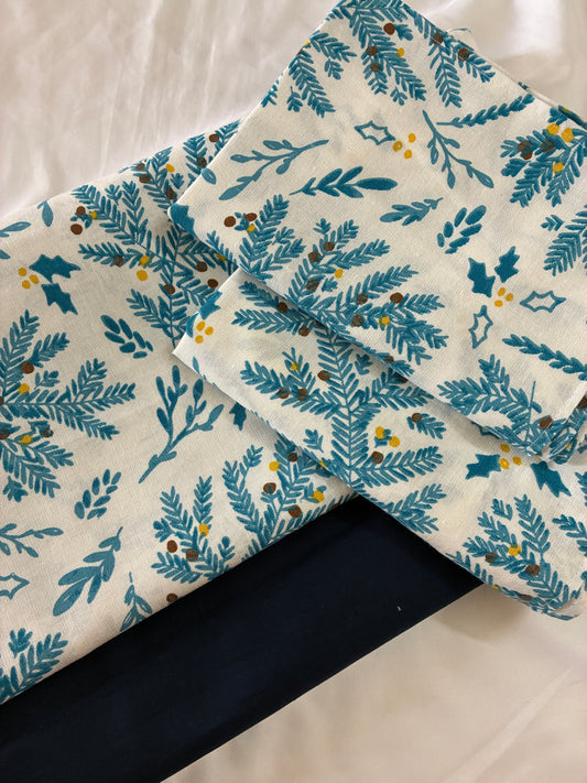 Queen Size Cotton Bedspread 90x100 inches