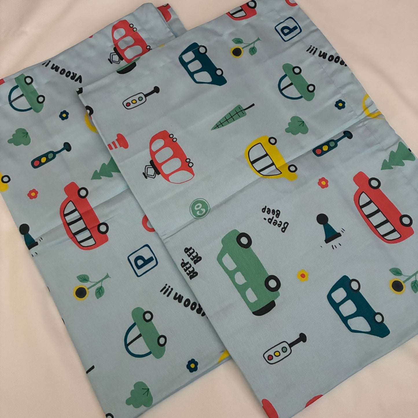Vehicles 300TC Premium Cotton Pillow Covers
