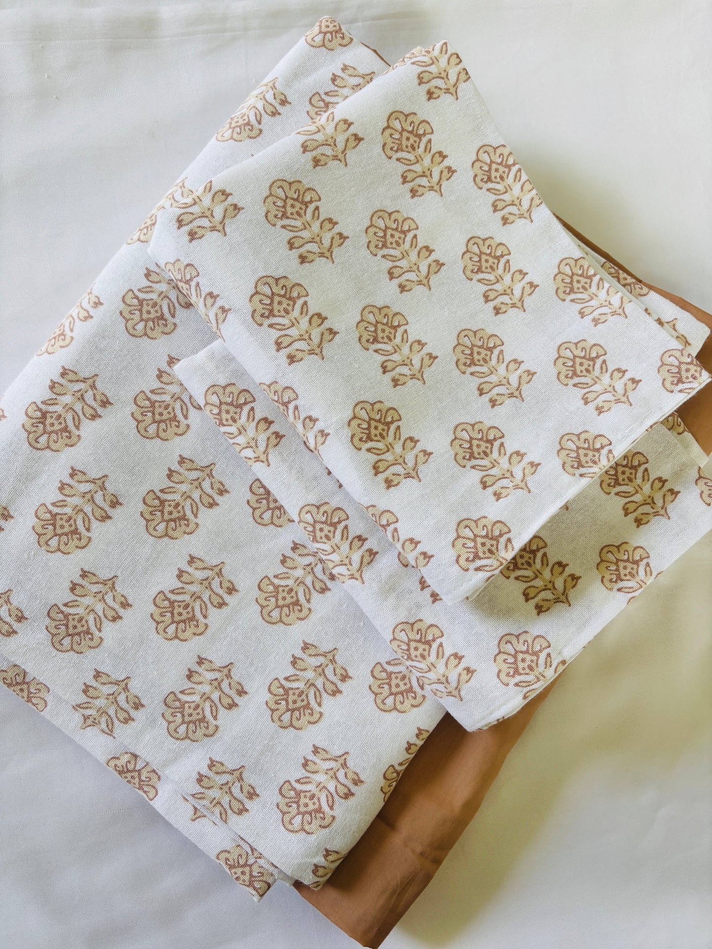 King Size Cotton Bedspread 100x110 inches