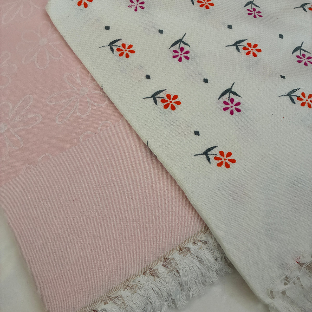 Cotton Single Blanket with Free Towel