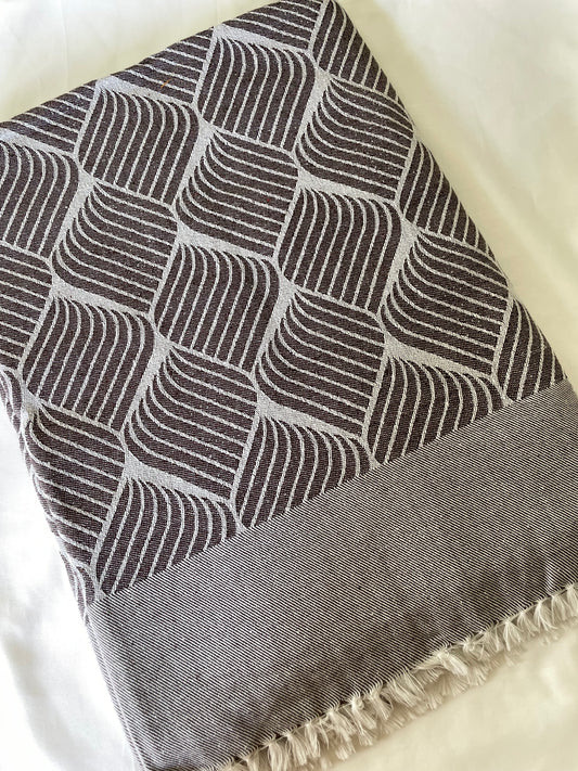 Grey Blanket / Throw