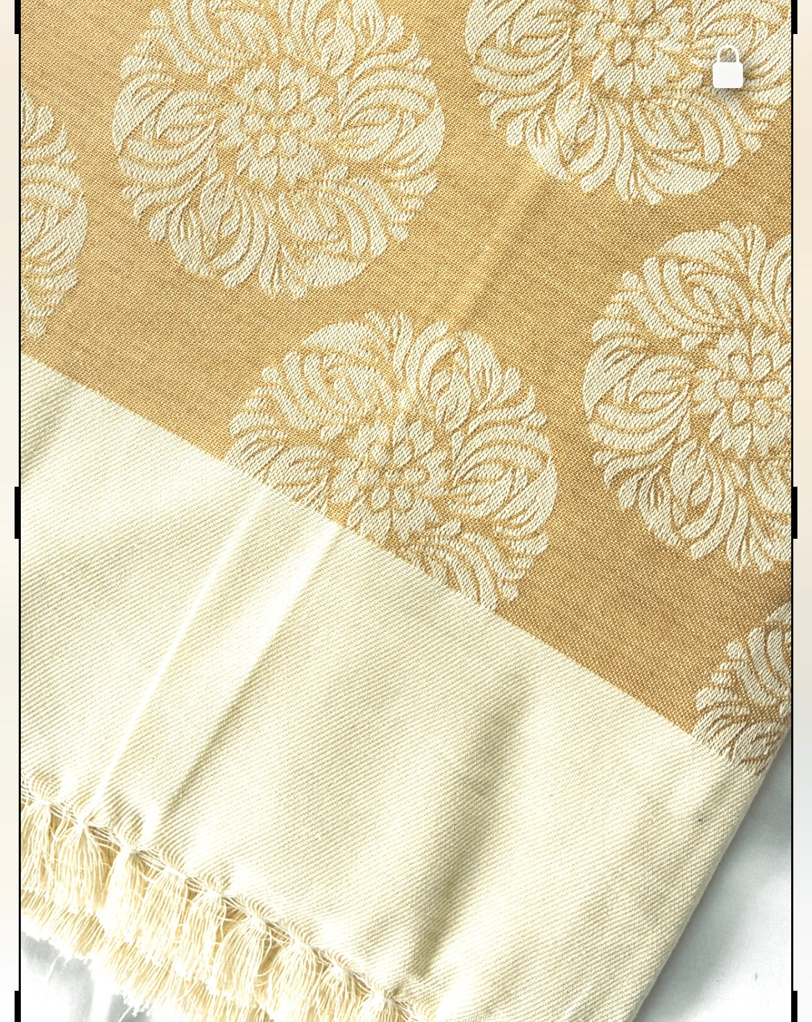 Floral Single Size Blanket / Throw