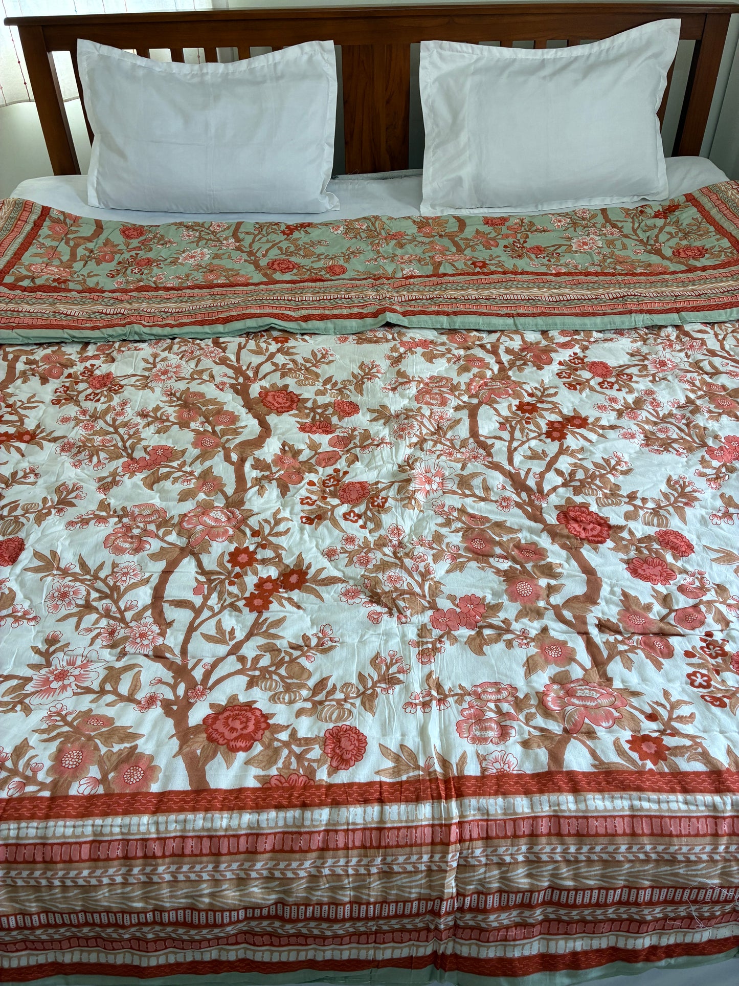 Reversible Cotton Double Quilts