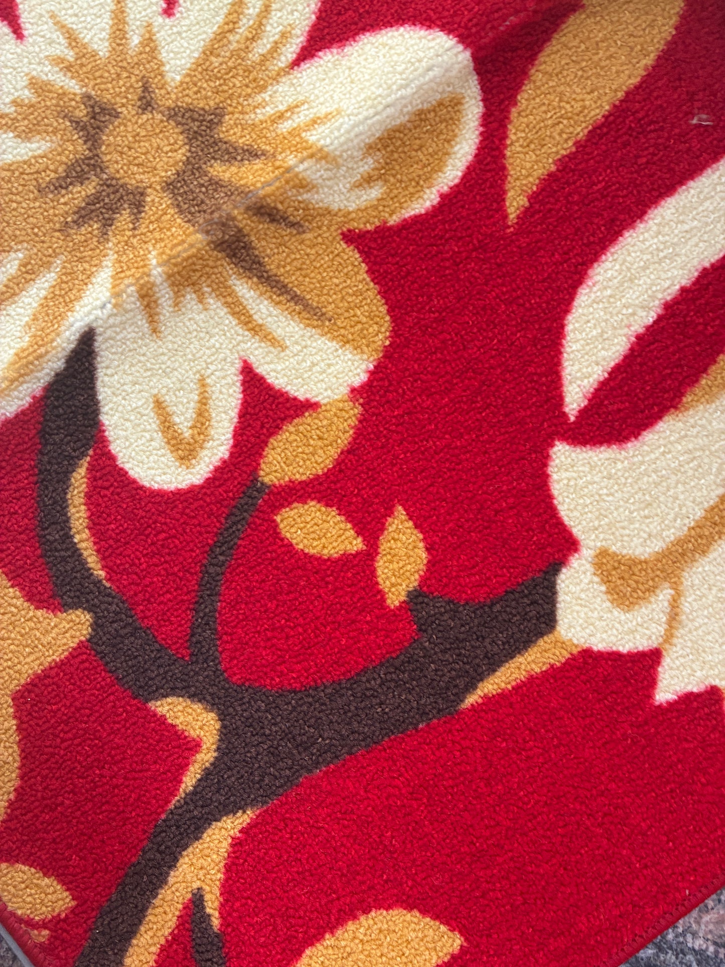 Floral Big Anti Slip Door Mat (88 x 58 cm)