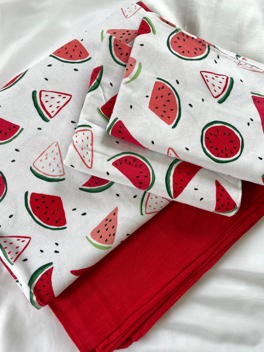 King Size Cotton Bedspread 100x110 in