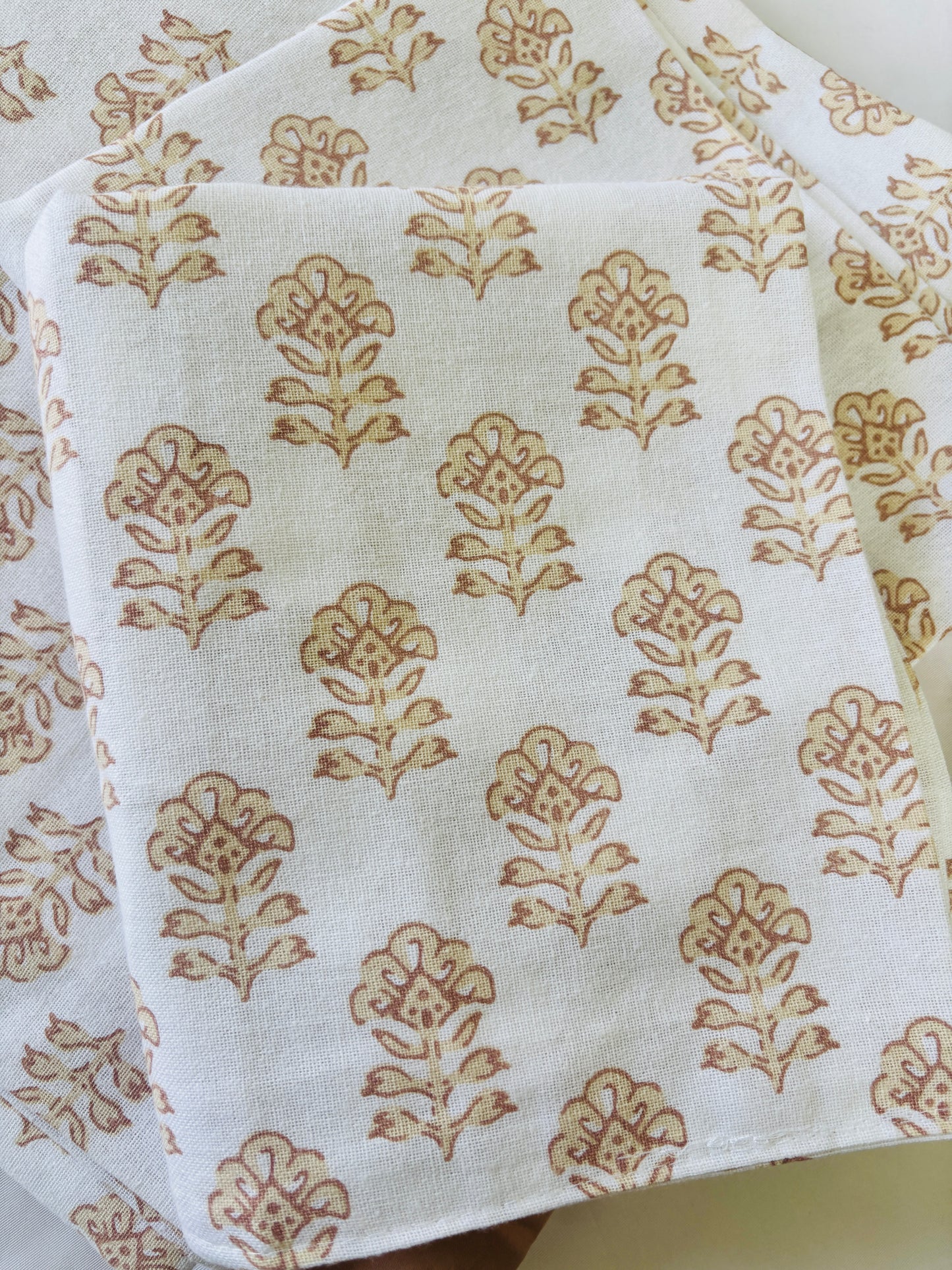 King Size Cotton Bedspread 100x110 inches