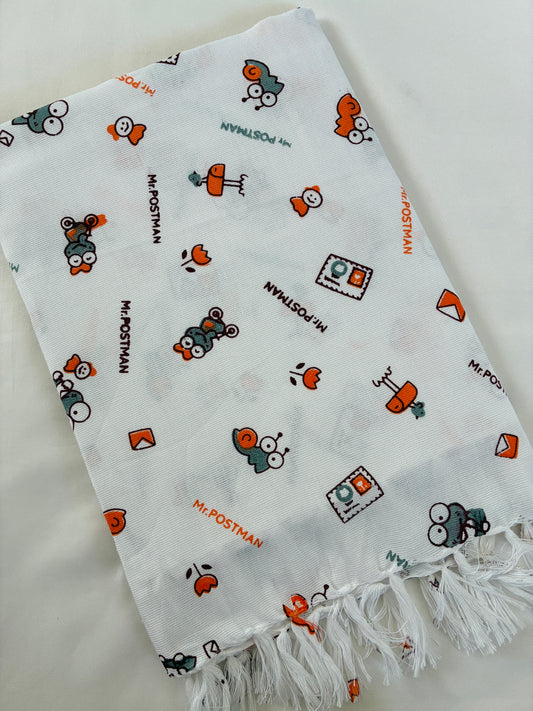 Kids Print Cotton Bath Towels