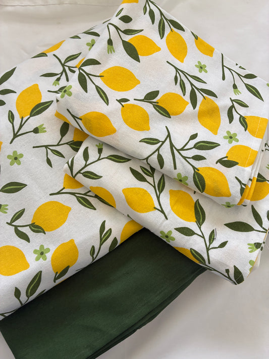King Size Cotton Bedspread 100x110 inches