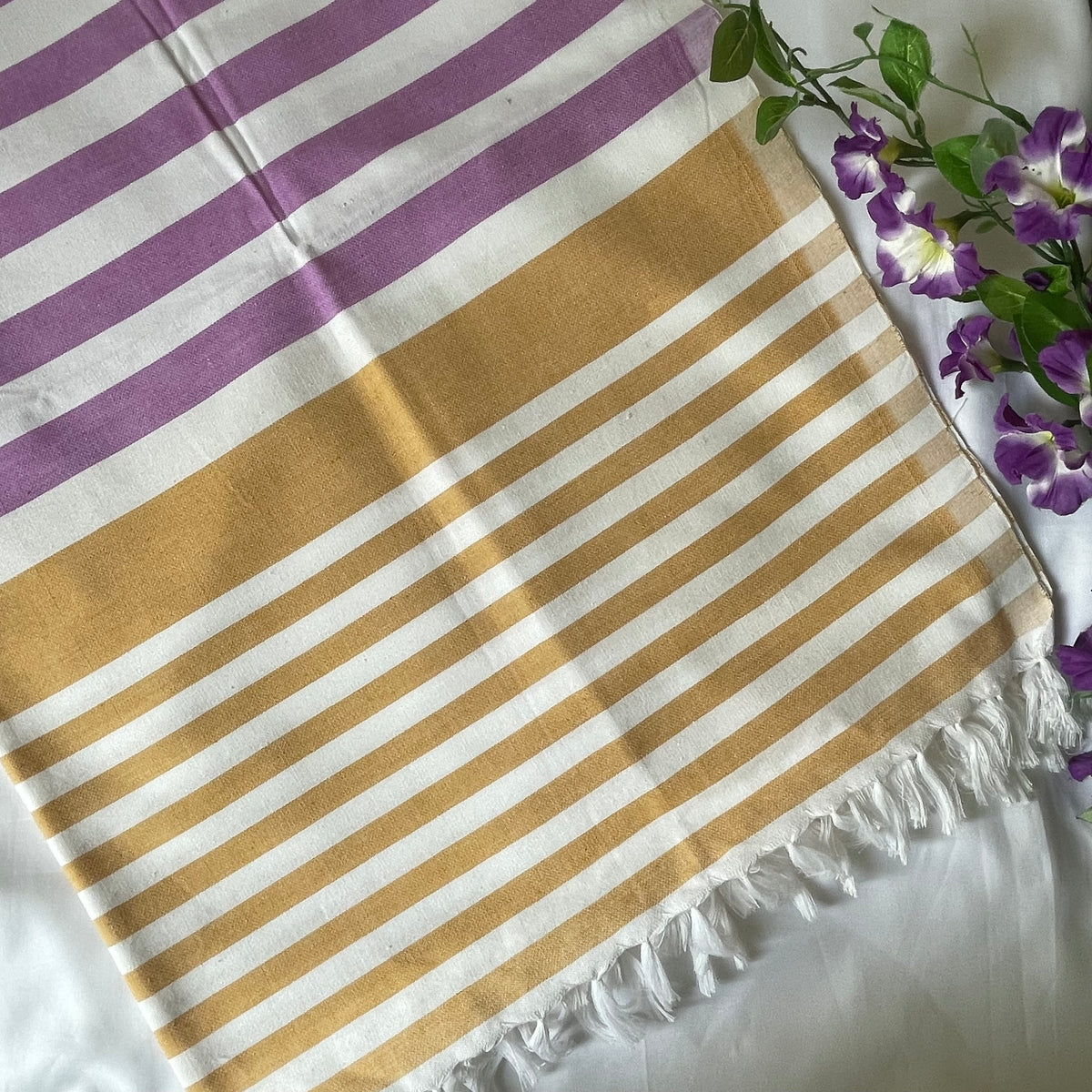 Extra Long Cotton Bath Towel