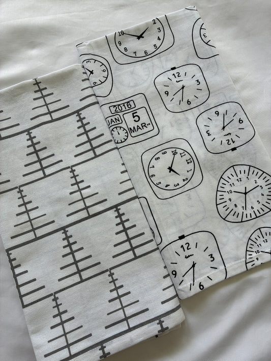 Printed Hand/Lunch Towels (Set of 2 )