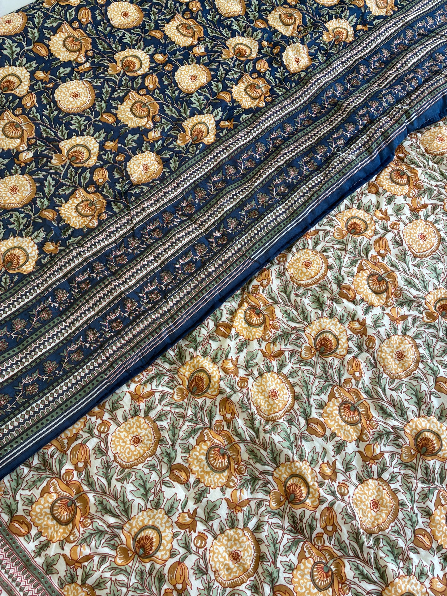 Reversible Cotton Double Quilts