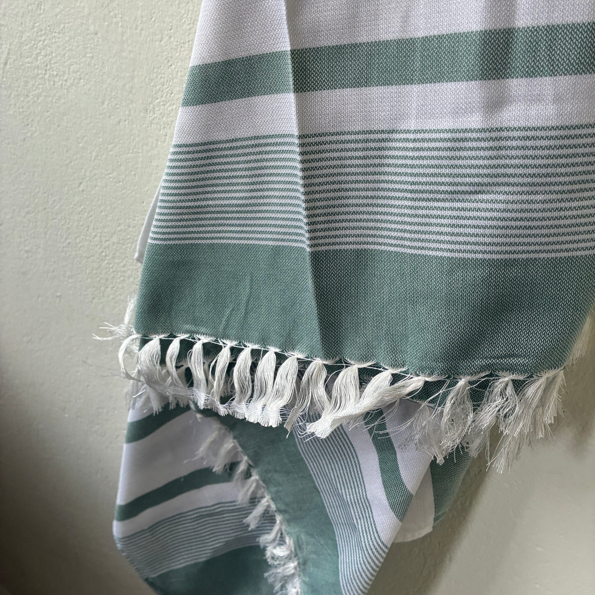 Sea weed Green Bamboo Bath Towels