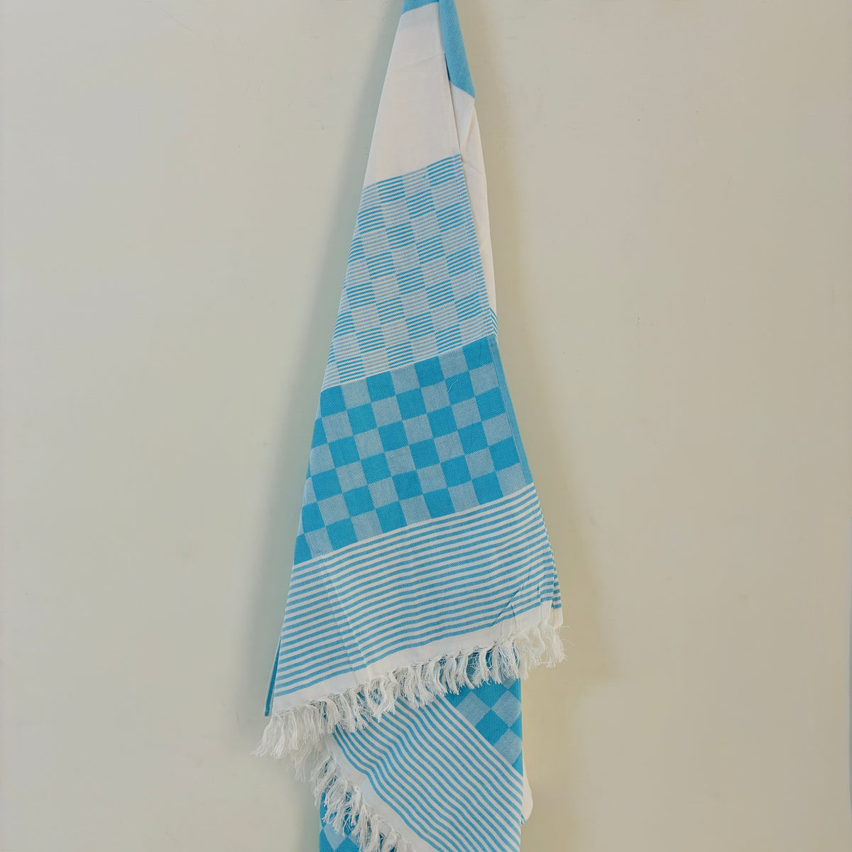Blue Bamboo Bath Towels