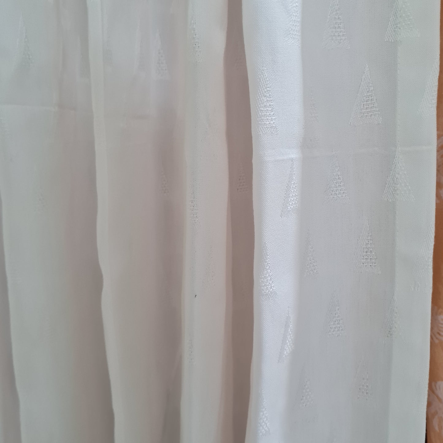 White Solid Cotton Curtains