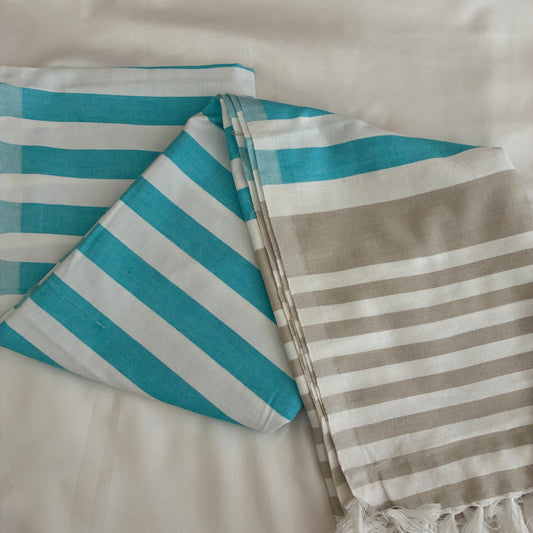 Extra Long Cotton Bath Towel