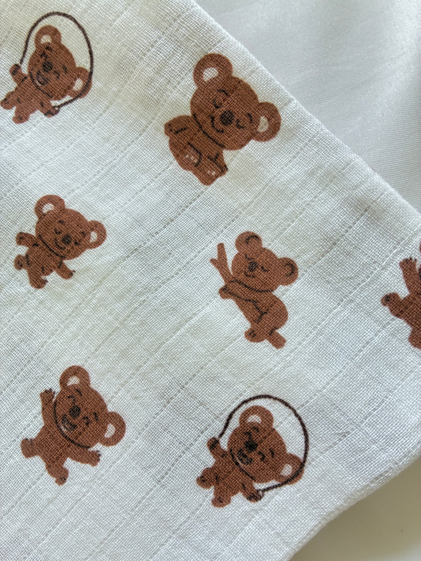 Teddy Muslin Bath Towel