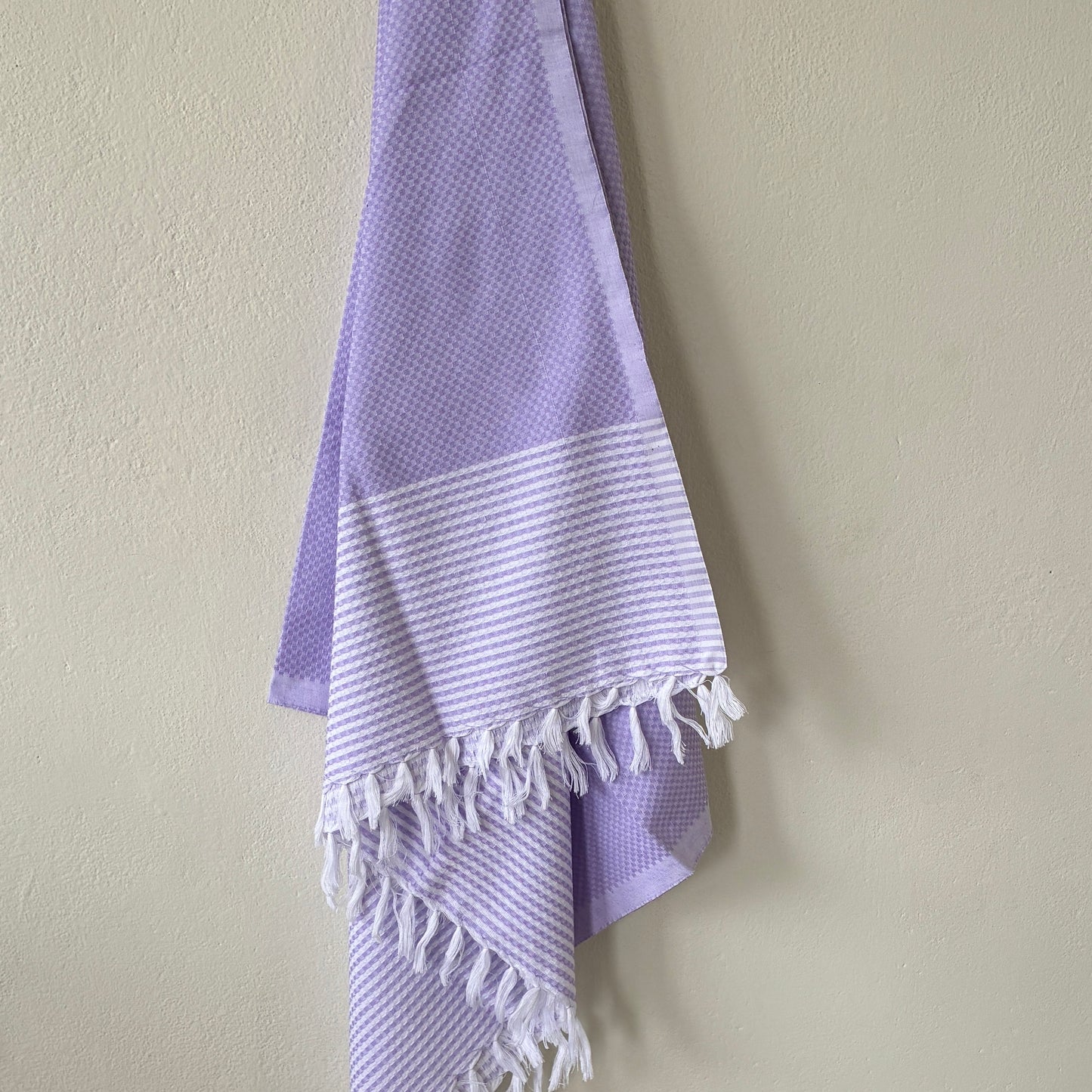 Lavender Cotton Bath Towels