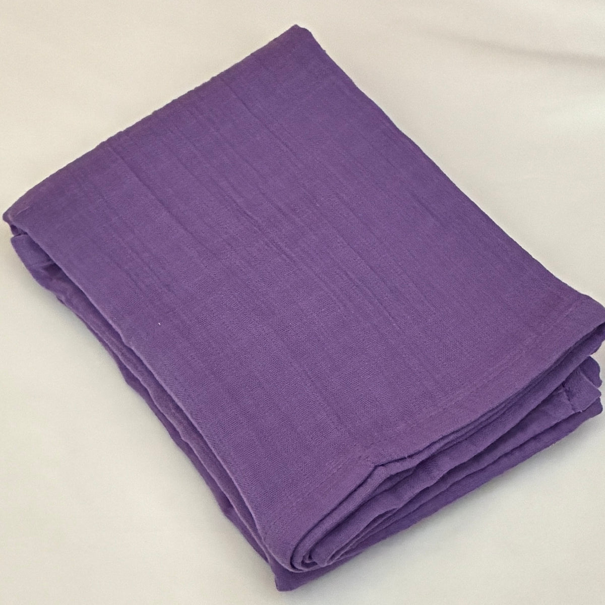 Purple Muslin Bath Towel