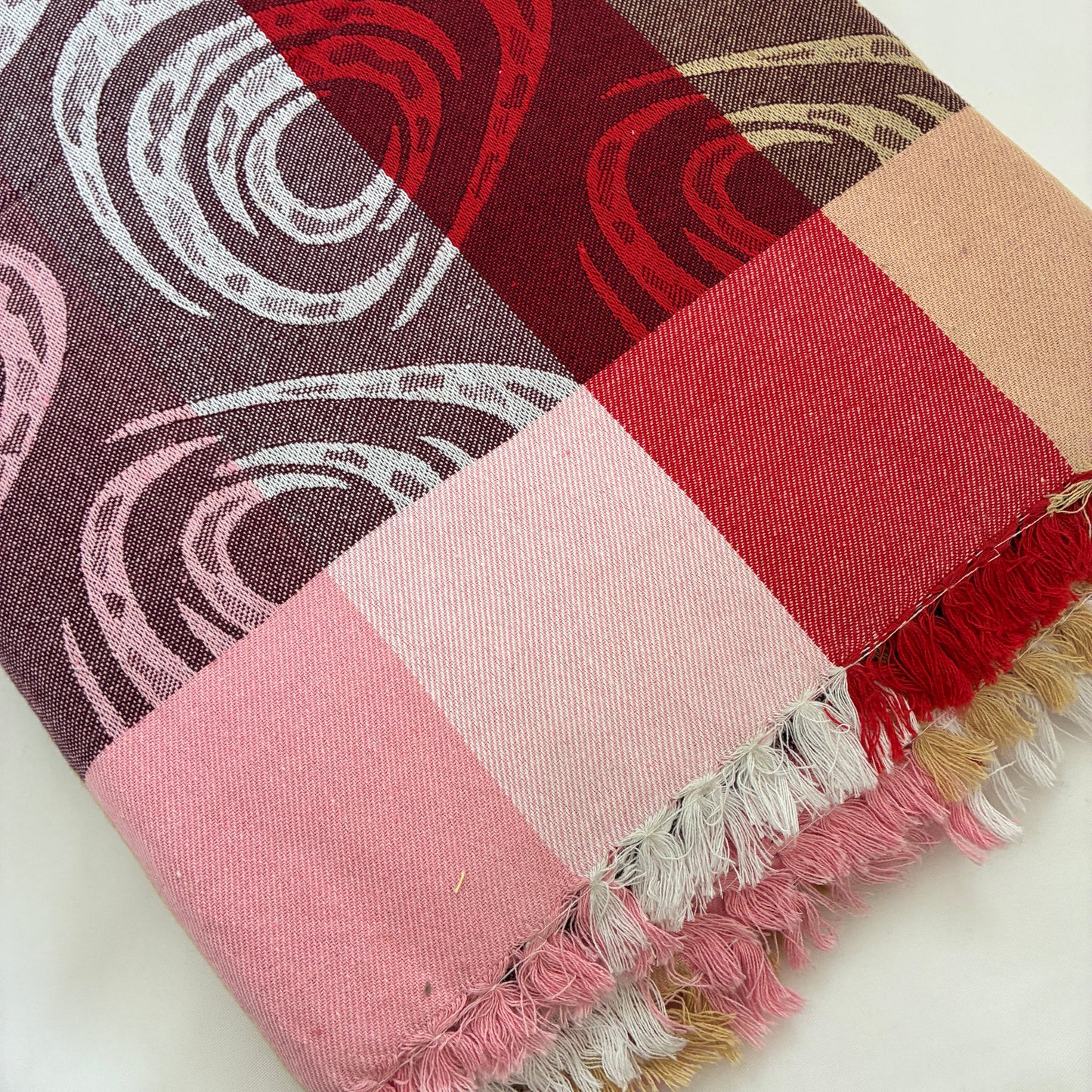 Stripes Double Size Cotton Blanket