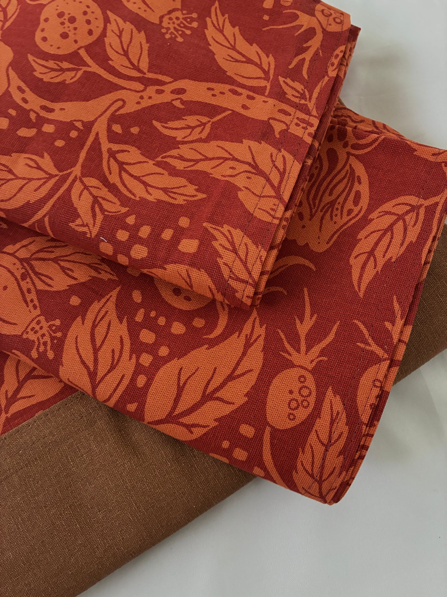 Rustic Blossom King Size Cotton Bedspread 100x110 inches