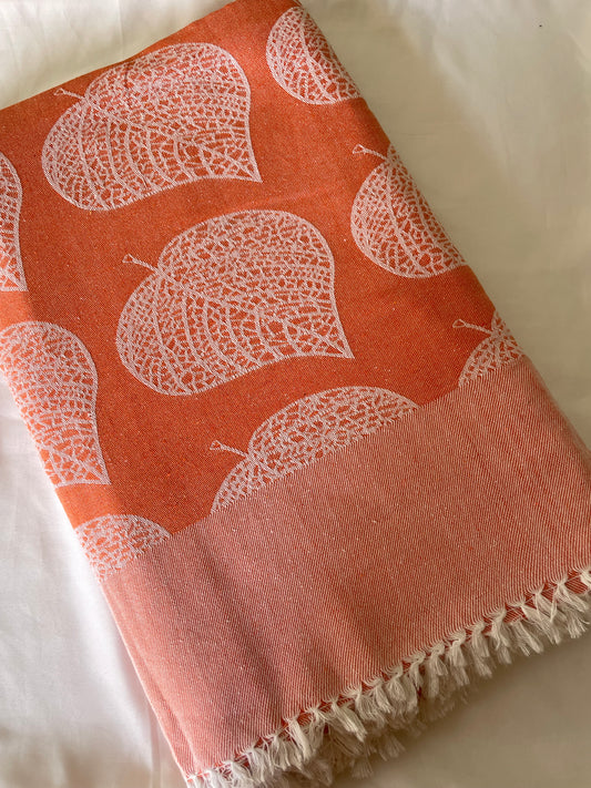 Orange Double Size Blanket