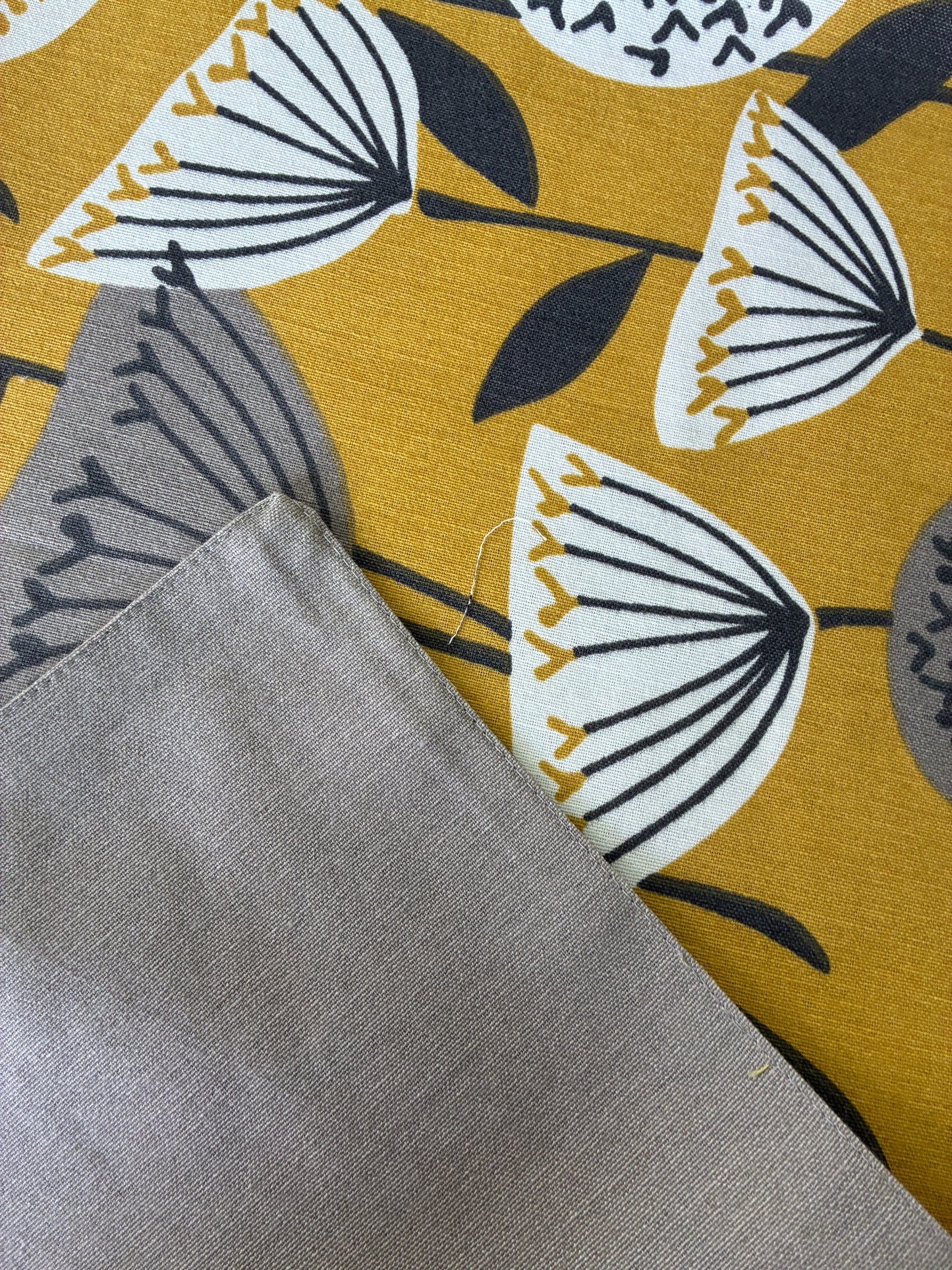 Mustard Table Runner 7 ft long