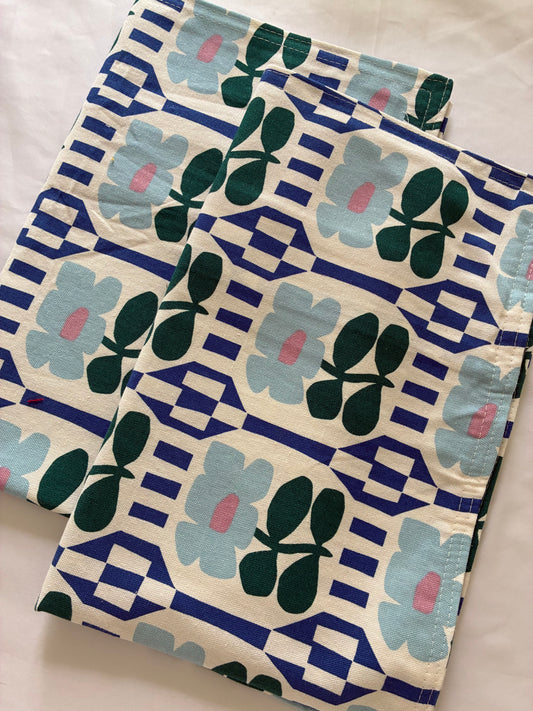 Floral Cotton Pillow Covers