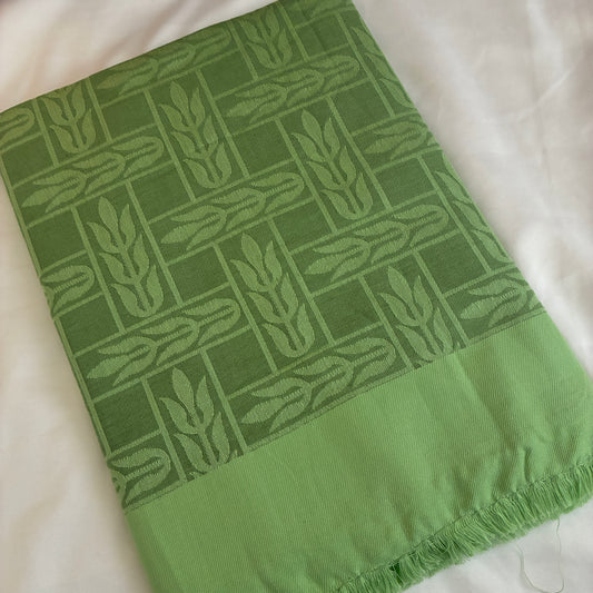 Green Single Size Blanket / Throw