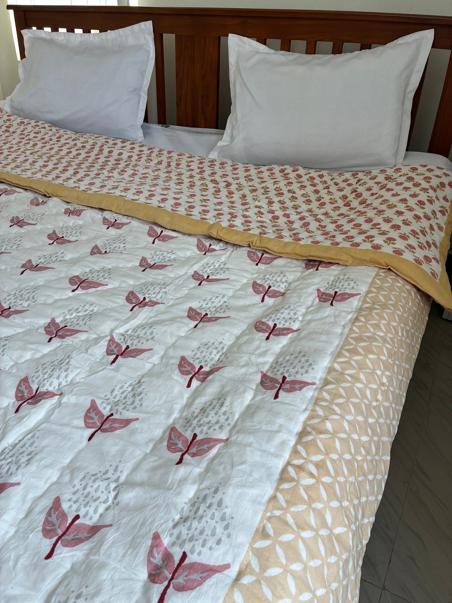 Reversible Cotton Double Quilts