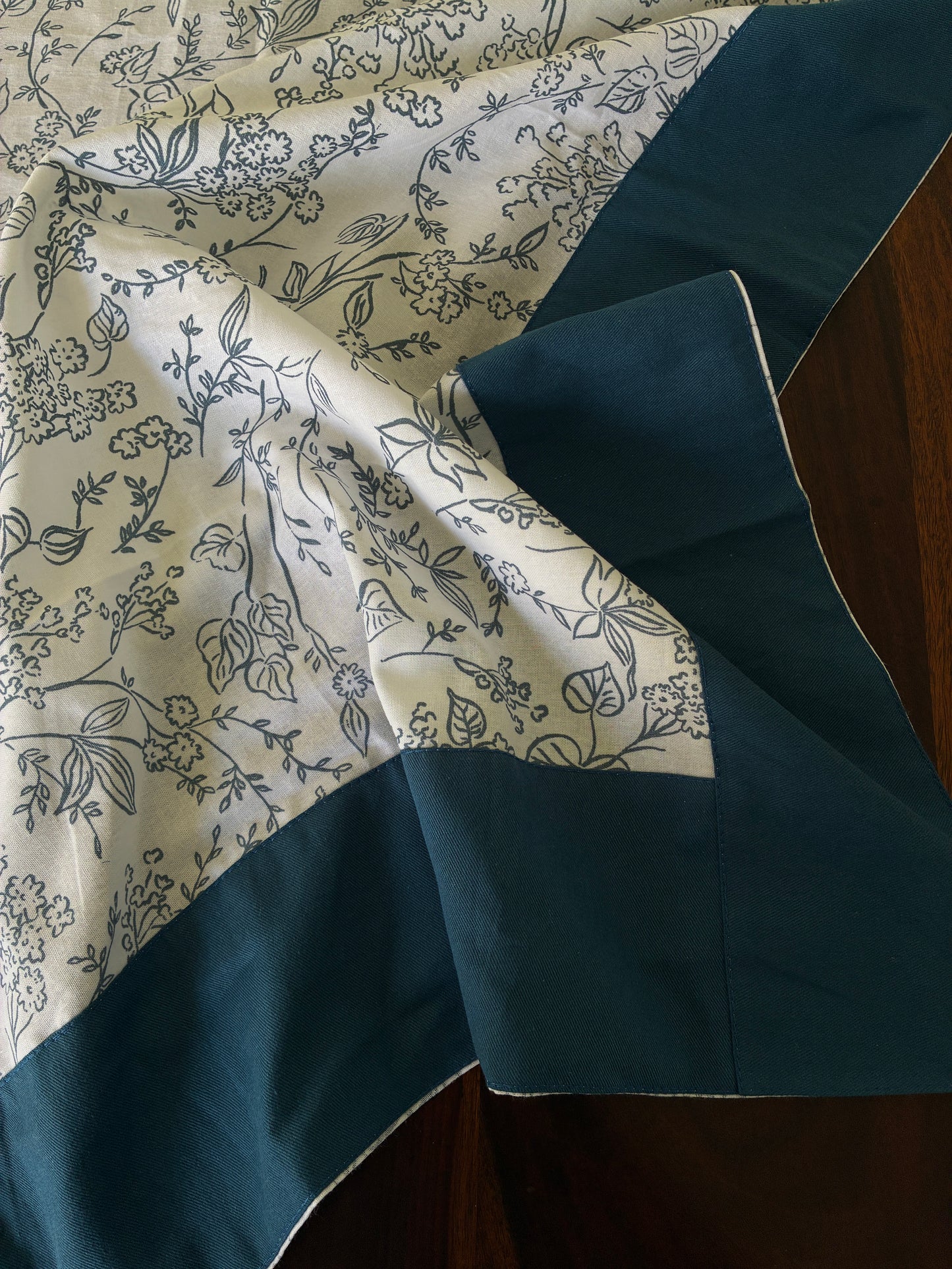 Blue 6 Seater Table covers