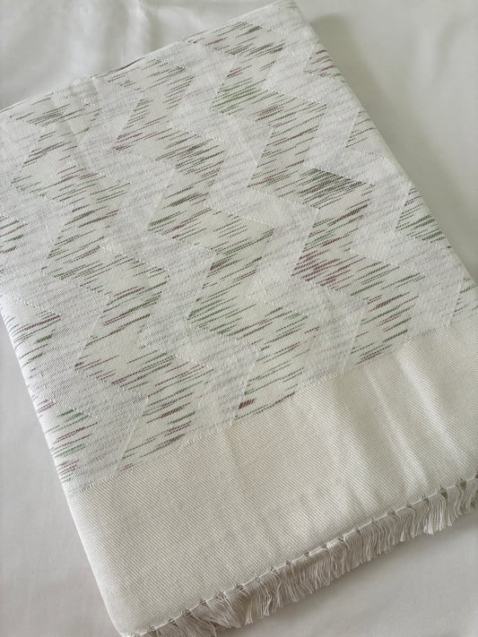 White Premium Cotton Blanket / Throw