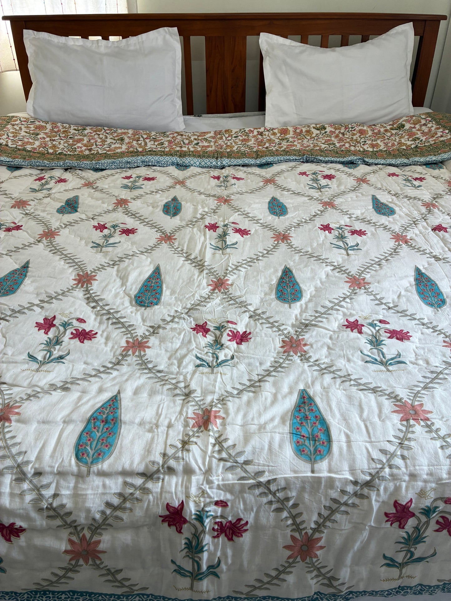 Reversible Cotton Double Quilts