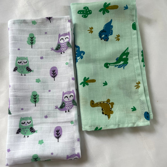 Muslin Hand / Lunch Towel SET OF 2
