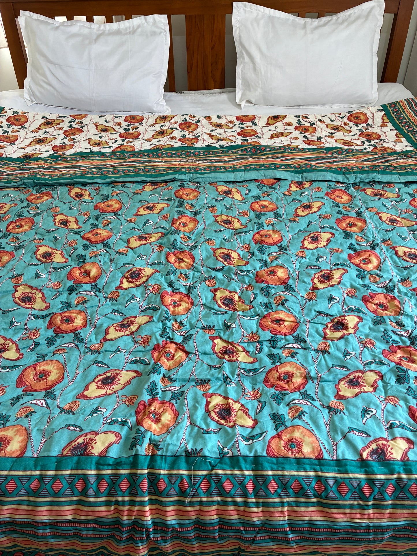 Reversible Cotton Double Quilts