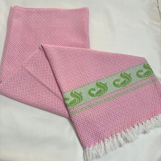 Long Cotton Bath Towel