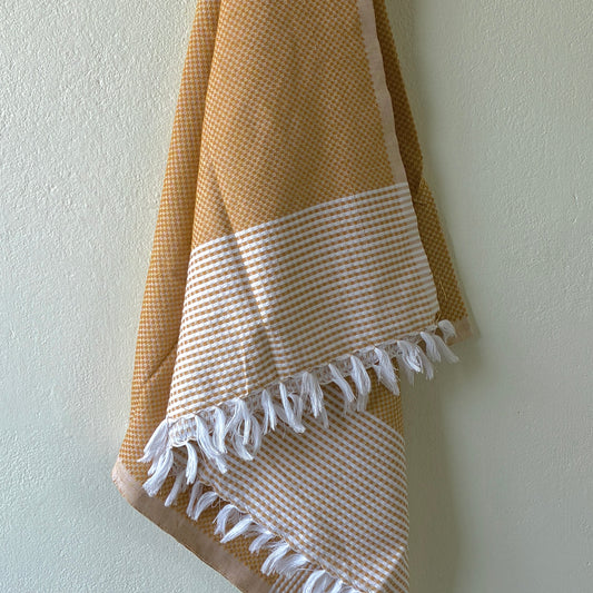 Brown Cotton Bath Towels