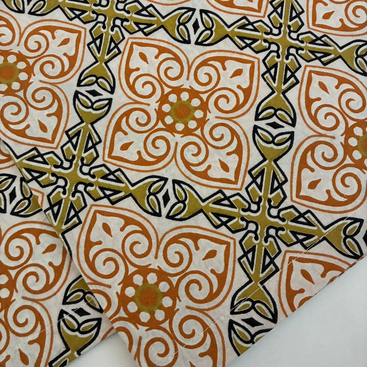 Brown Mandala Cotton Pillow Covers