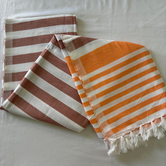 Extra Long Cotton Bath Towel