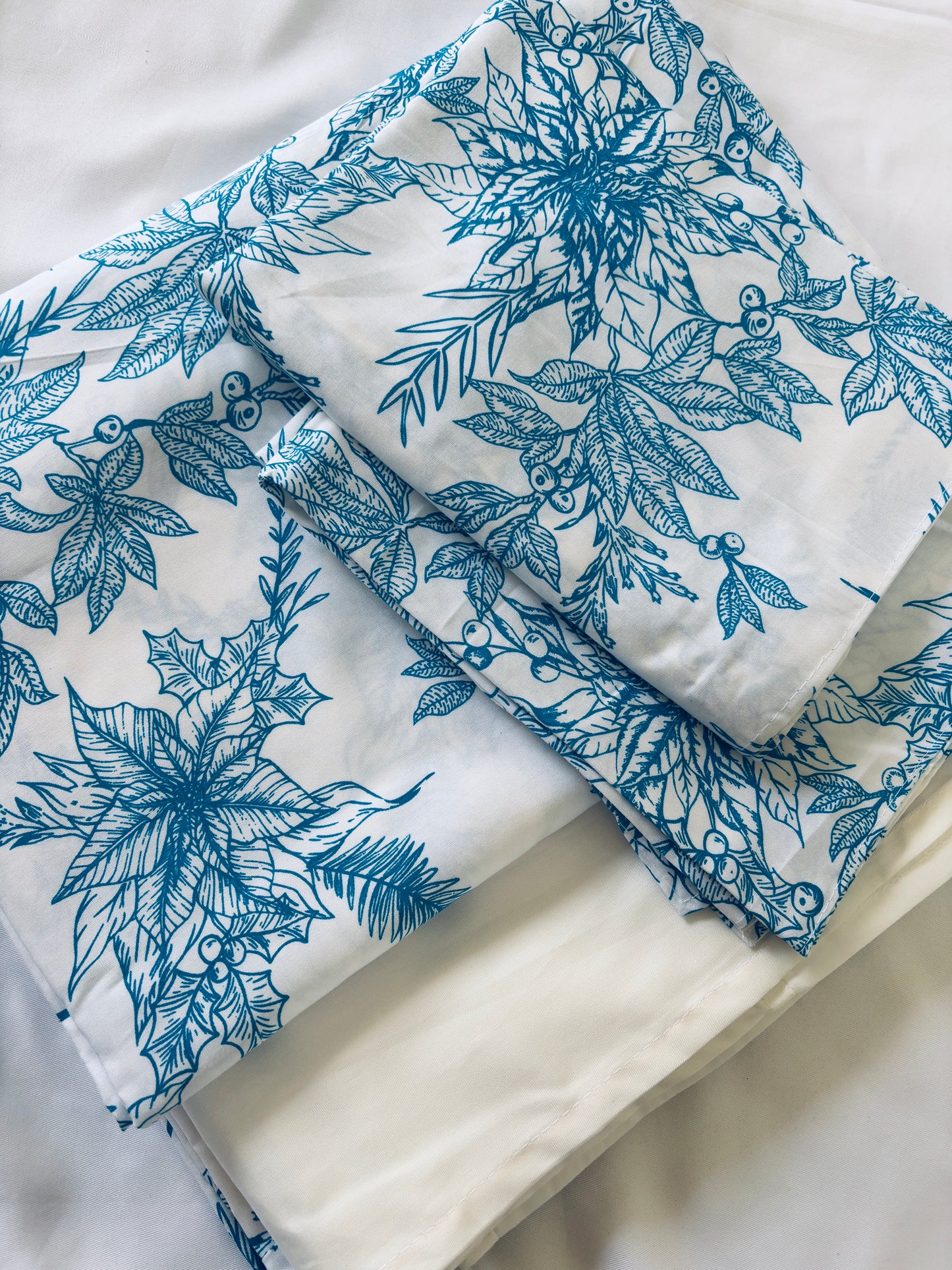 King Size Satin Cotton Bedspread 100x110 inches