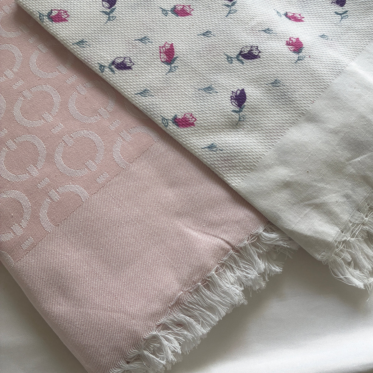 Cotton Single Blanket with Free Towel