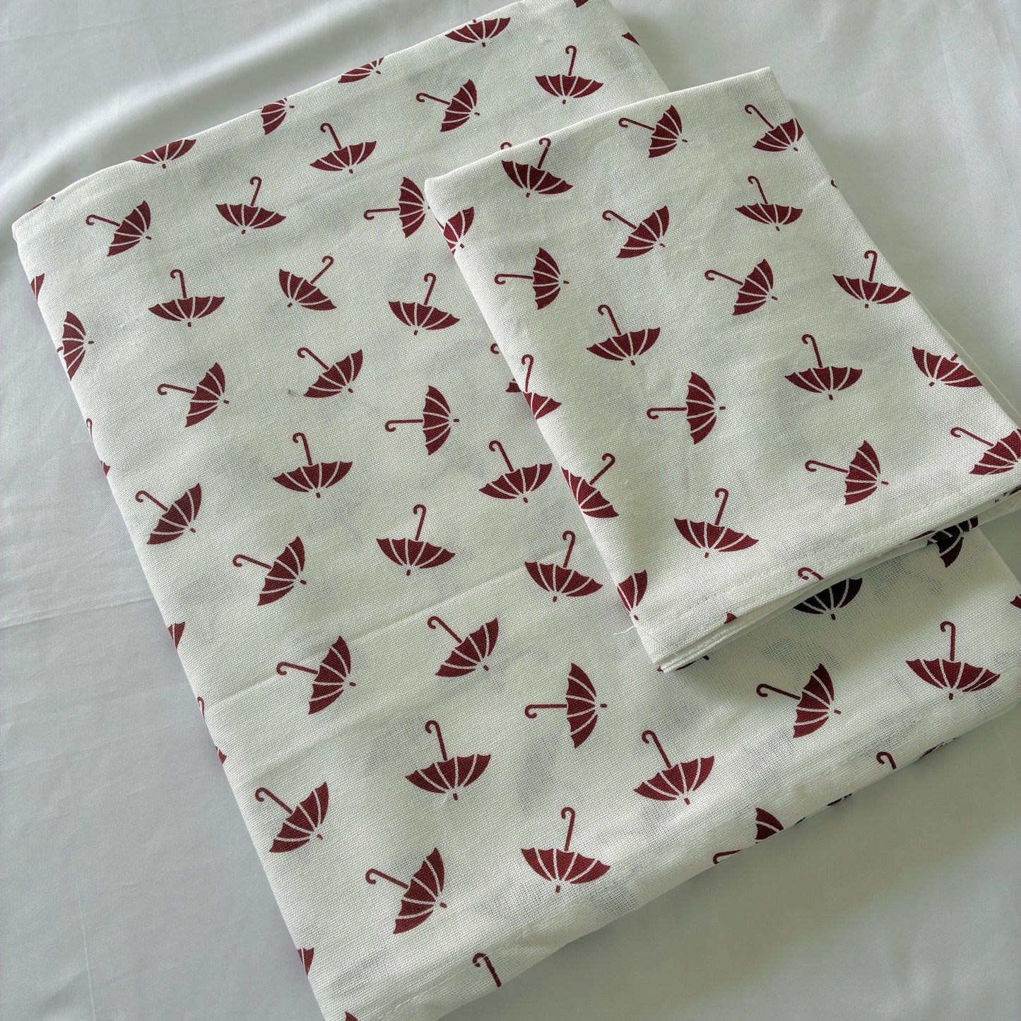 Single Size Cotton Bedspread with 1 Pillow Cover 60 x 90 in