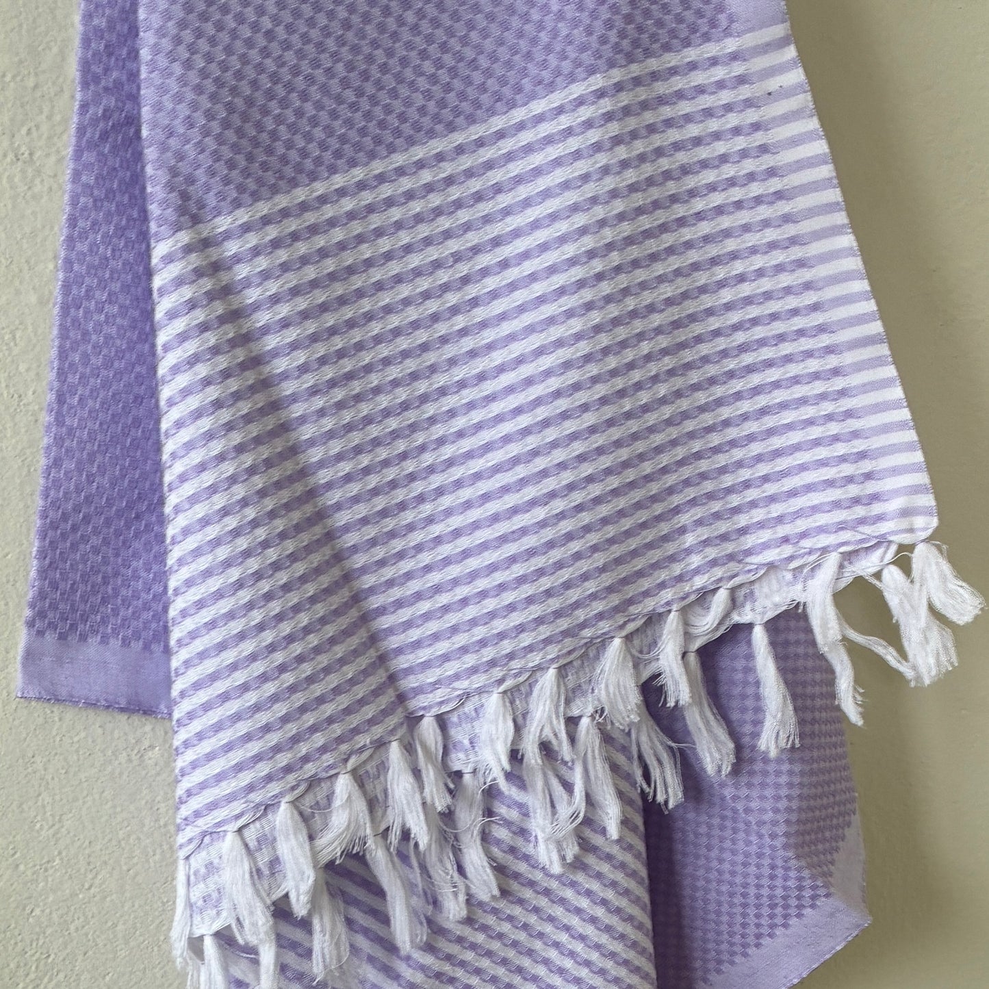 Lavender Cotton Bath Towels