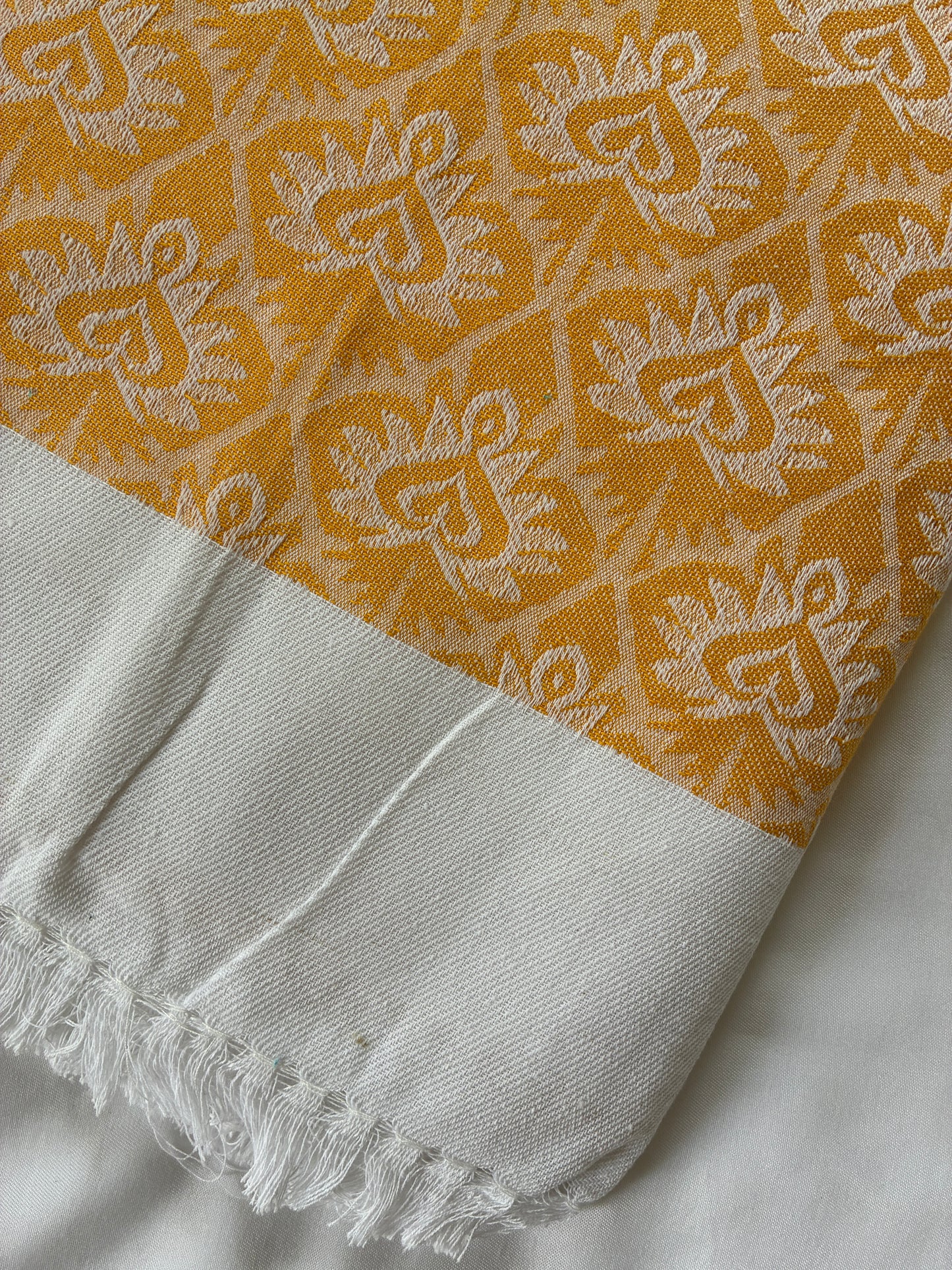 Yellow Single Size Blanket / Throw