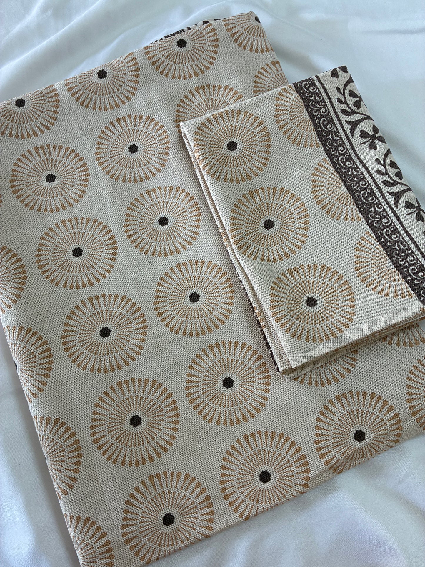 Single Size Cotton Bedspread with 1 Pillow Cover 60 x 90 in
