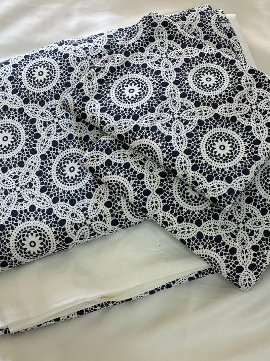 King Size Cotton Bedspread 100x110 in