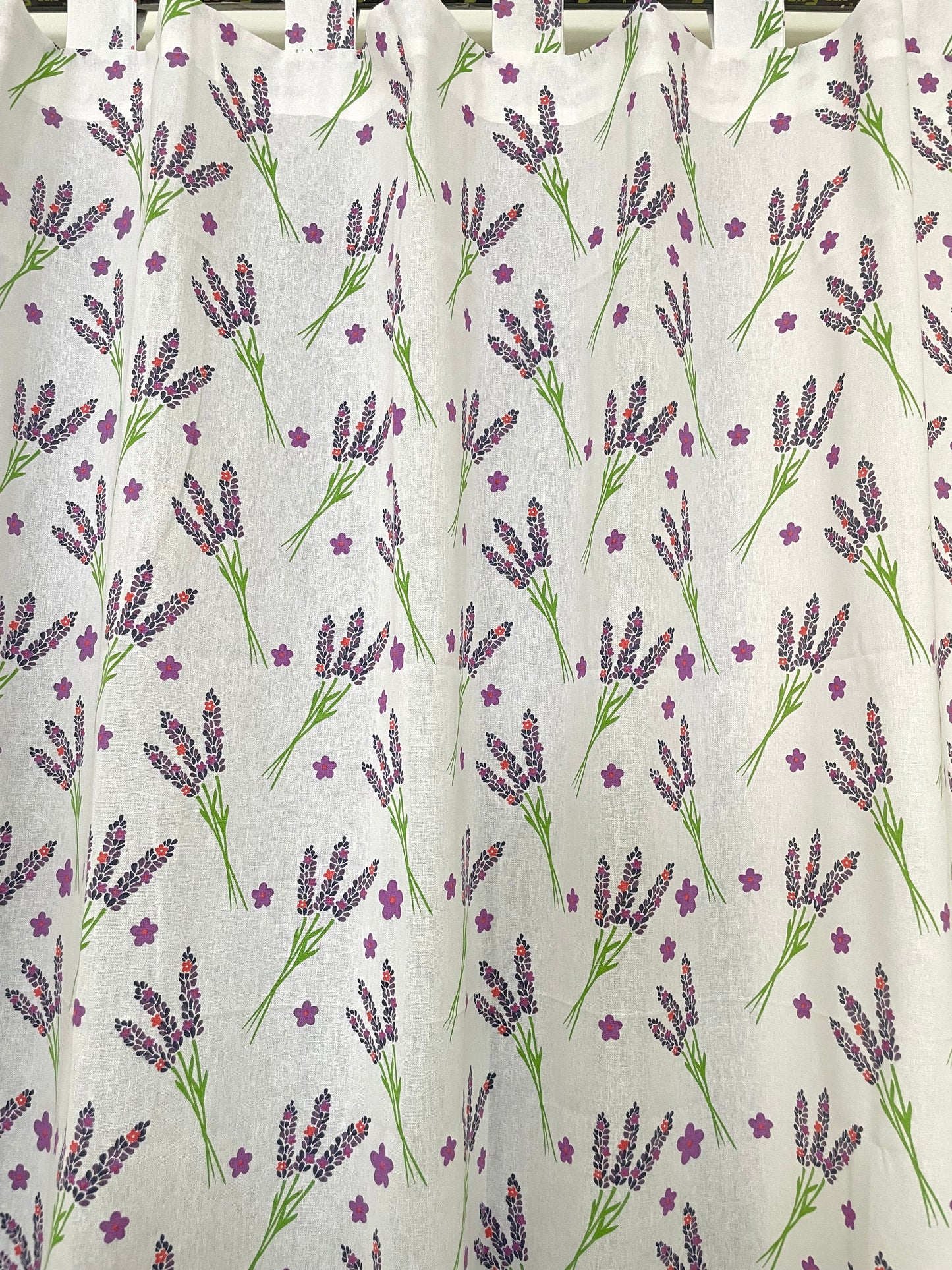 Purple Cotton Curtains