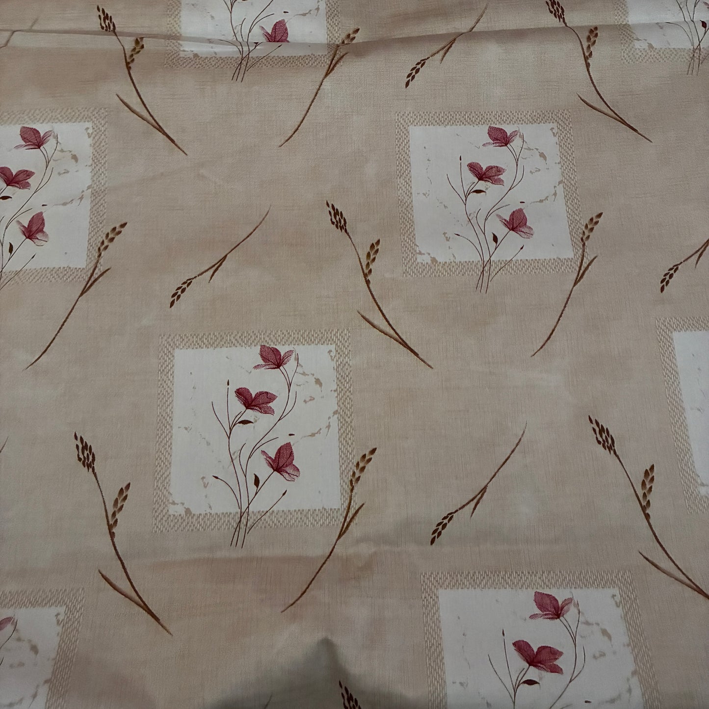 Cute Floral 300tc premium Queen bedspread 90x100 in(2 pillow covers)