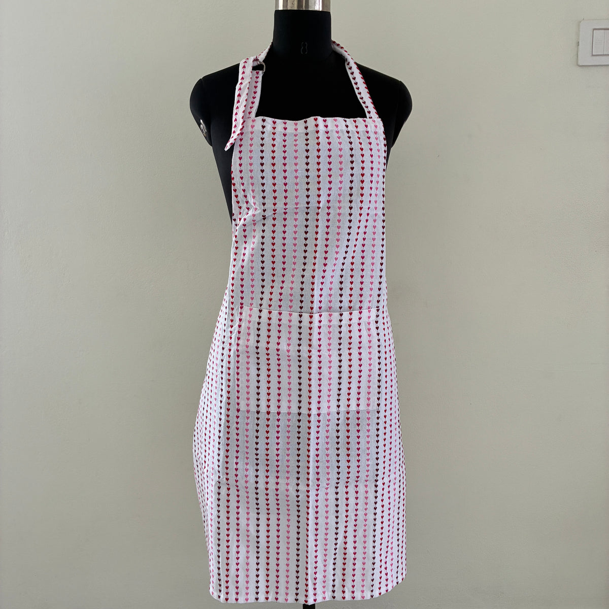 Little Hearts Cotton Apron