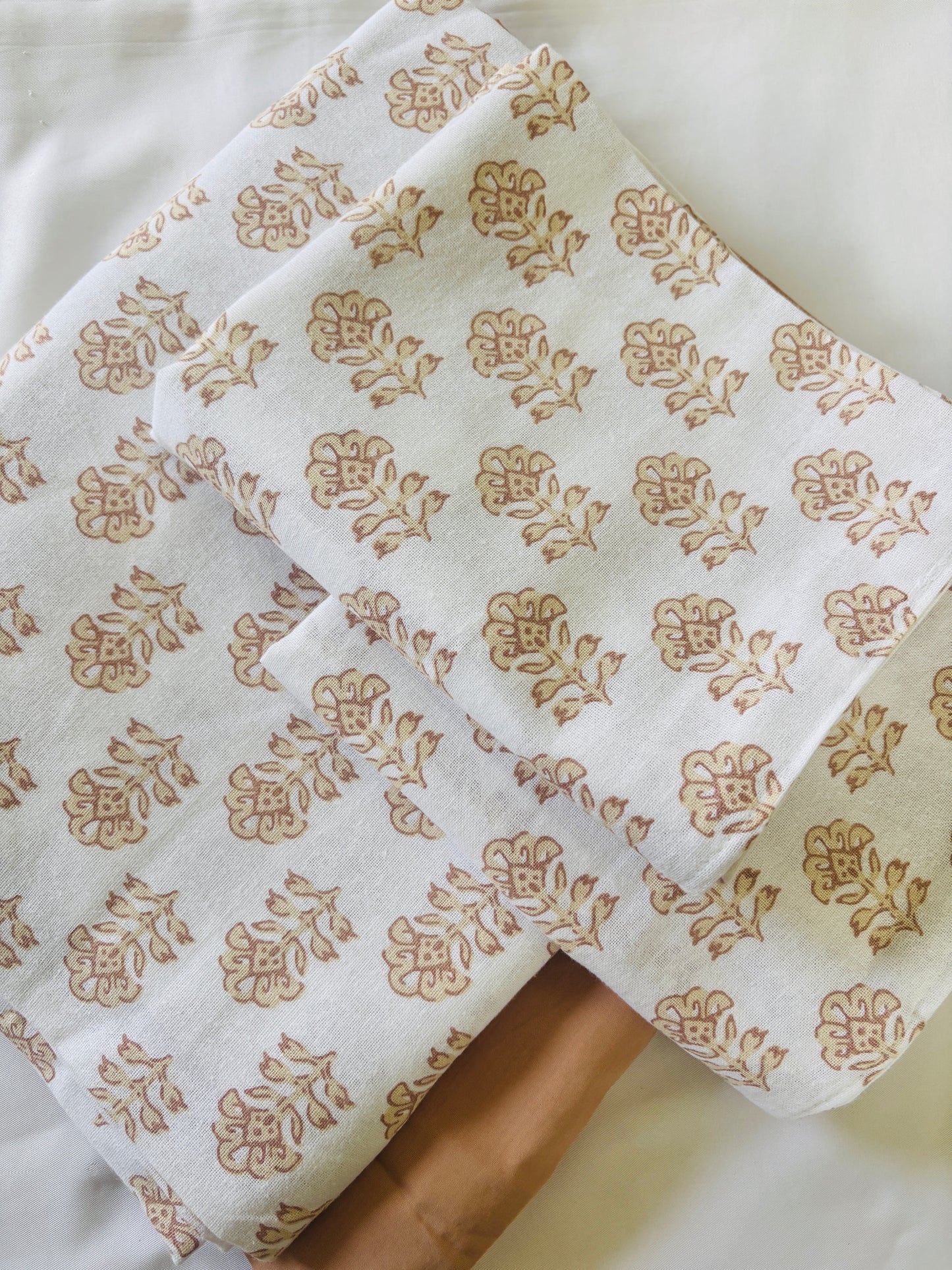 King Size Cotton Bedspread 100x110 inches